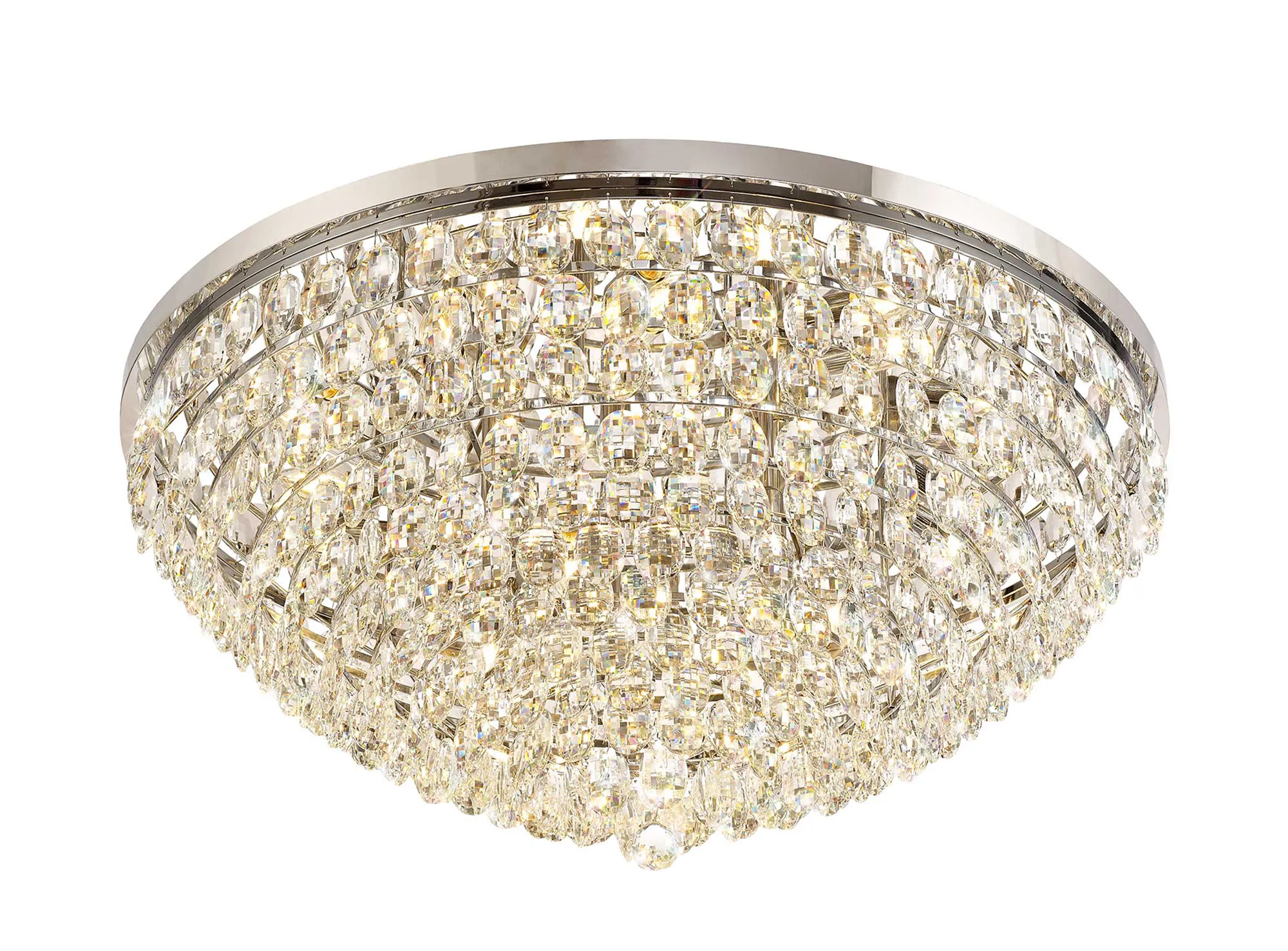 IL32815  Coniston Ceiling 15 Light (35.4kg) Polished Chrome